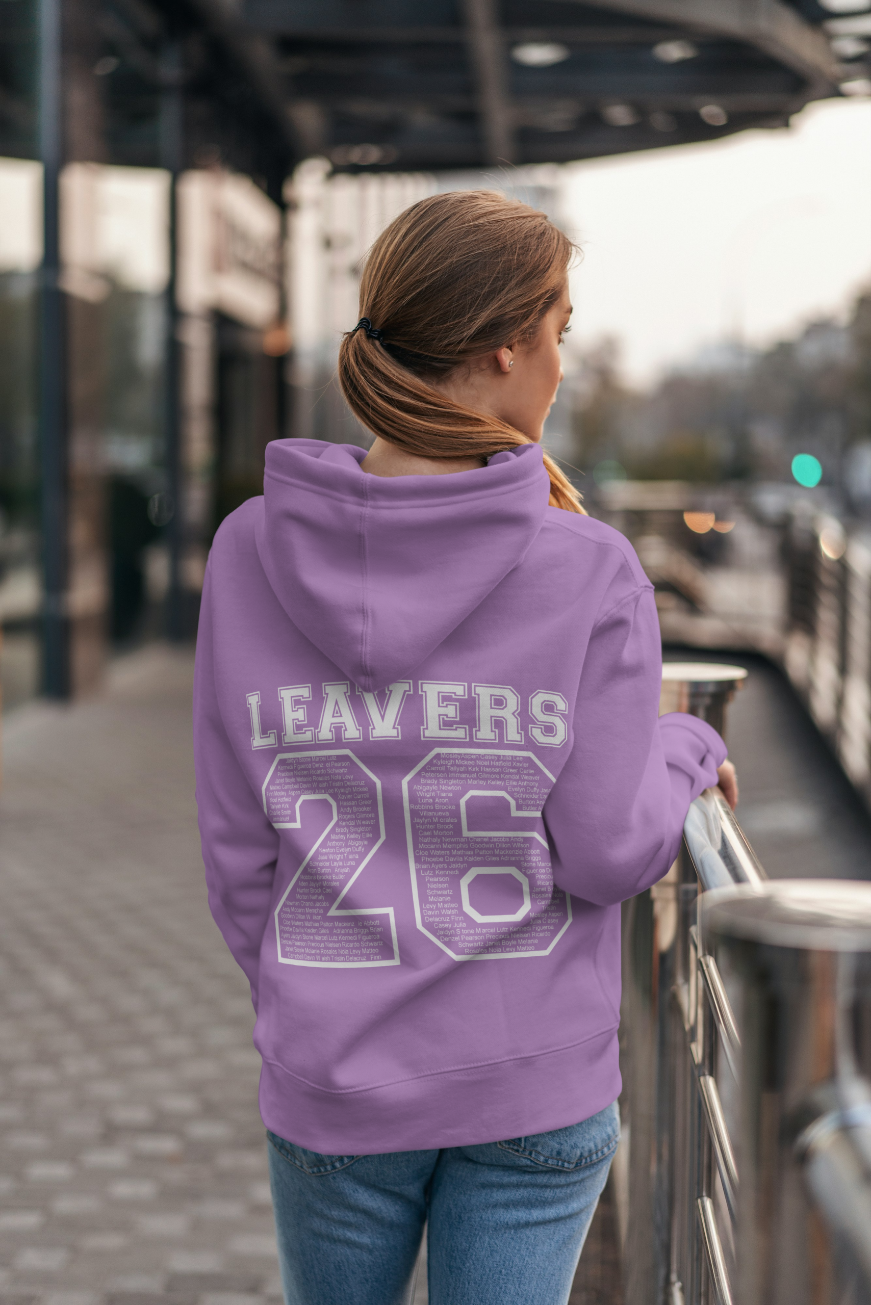 Badsworth Adult Sizes Leaver's Hoodie - Image 7