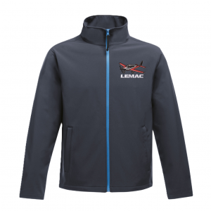 LEMAC Embroidered Soft Shell Jacket 2 Layer
